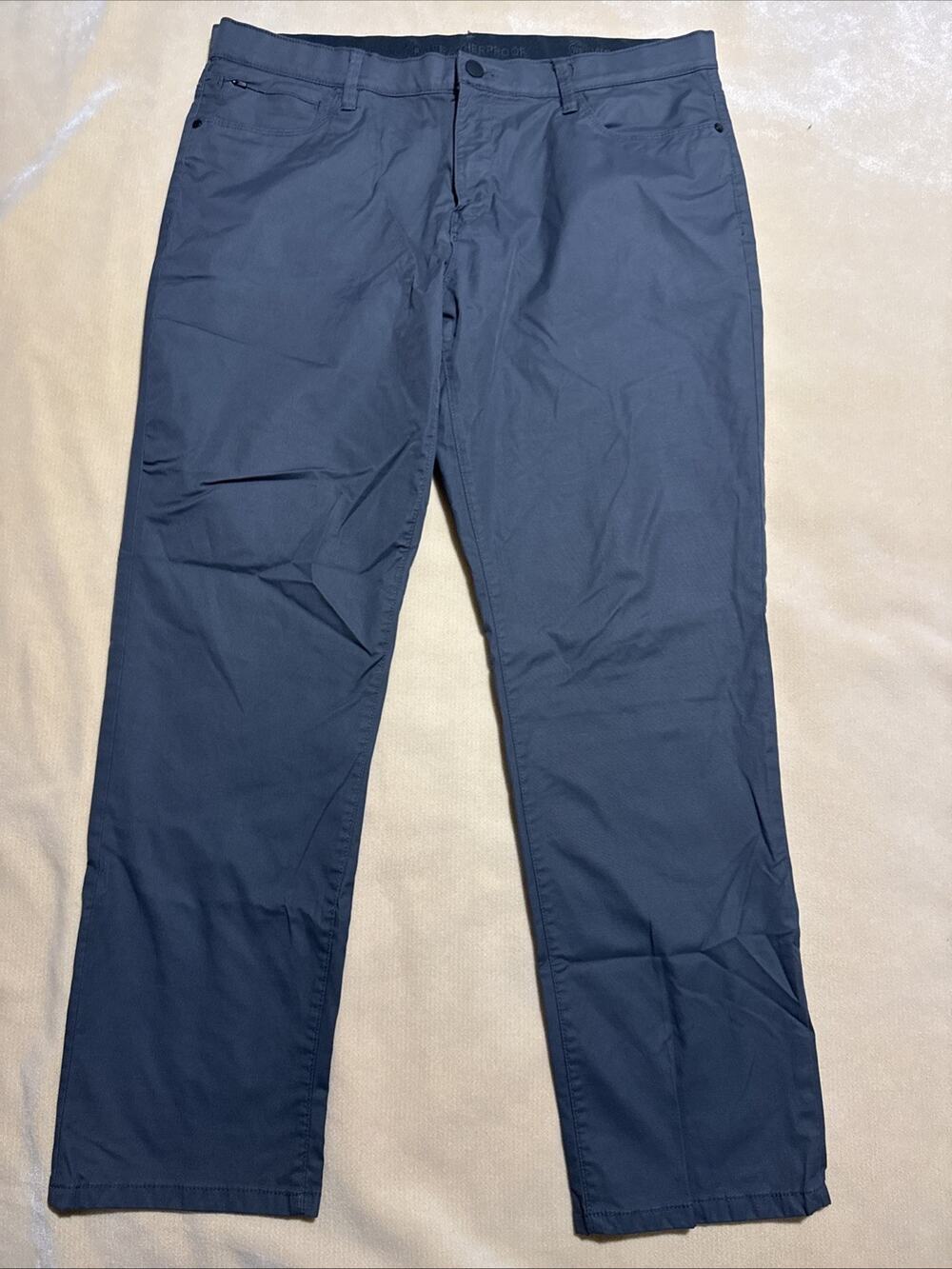 WeatherProof Made for Adventure Men's Utility Pants Gray 5 Pockets Size 36x30